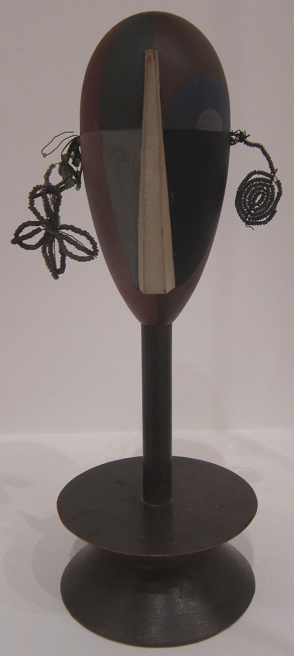 Sophie Taeuber-Arp's 1920 Dada Head, appointed conductor of an unreliable orchestra